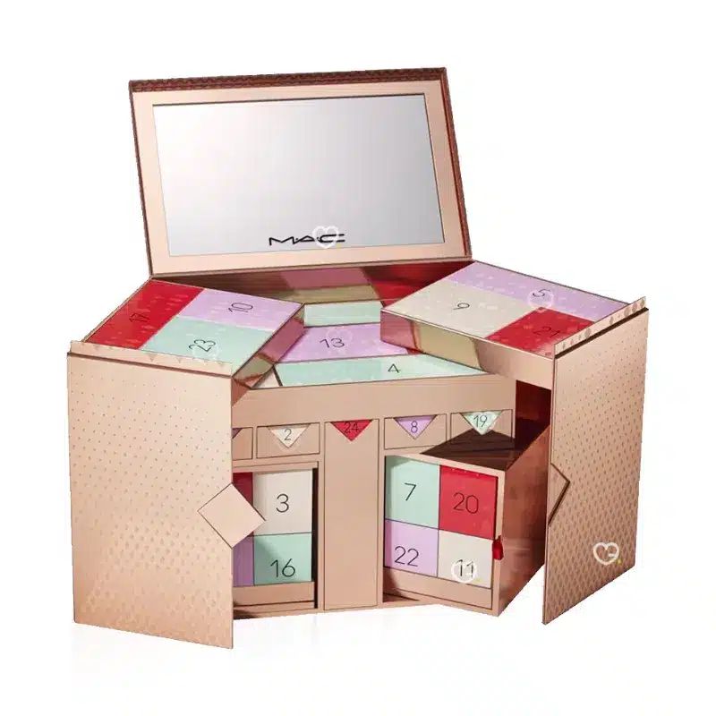 Calendrier de l’Avent Rouge Iconique – Édition Maquillage