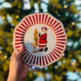 Kit 6 Pratos de Sobremesa Natalinos