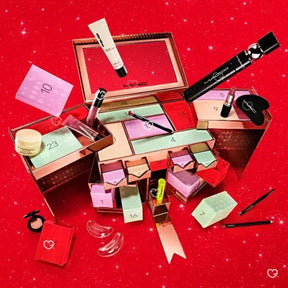 Calendrier de l’Avent Rouge Iconique – Édition Maquillage